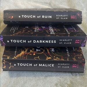 Touch of Ruin trio and bonus: Touch of Chaos by Scarlett St Clair